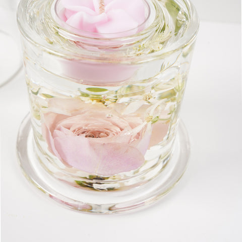 Floral Tealight Candle Holders & Tealights