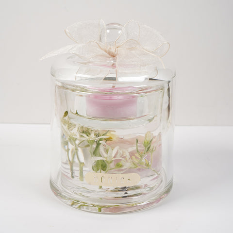 Floral Tealight Candle Holders & Tealights